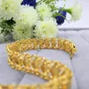 Bedelarmbanden Verkoop Stijlvol 24K Gold Pating Hartarmband voor vrouwen Love Lace Bangle Girls Groothandel mode sieraden geschenken
