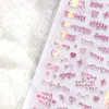 Opakowanie prezentów 2PCS Śliczne koreańskie naklejki alfabetowe Scrapbooking Idol DIY Dekoracja Estetyka Spersonalizowana Ins Kawaii Artireery