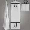 Armazenamento de roupas guarda-roupa 71 engrossar viagem vestido de noiva vestido de casamento respirável saco de vestuário capa poeira à prova de poeira longo com 322u