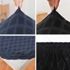 Pokrywa krzesełka pokrowca na siedzenie Jacquard Fabric Meble Protector Stretch Poduszka do jadalni El Bankiet w salonie