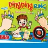 Jeux de nouveauté drôle défi anneau Ding jouet fête de famille grands gadgets pratiques pour 2-6 joueurs avec 24 cartes illustrées 60 cheveux 1 cloche 221014