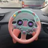 Noisemaker Toys Children's Toy Simulation Copilots Steering Wheel Car Remote Control Early Education Learning Sounding Kids Gifts 221014