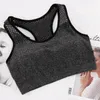 Yoga Outfit Seamless Mesh Sports Bra Women No Steel Ring Workout Breathable Quick-Dry Shockproof Gym Fitness Running Underwear