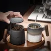 Tassen Kreative Retro-Becher Keramik Große Teetasse Kaffee Handgemachte Keramiktassen Und Geschäftsgeschenkset Bol Traditionnel Chinois