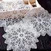 Table Mats Coasters For Glasses Round Kitchen Accessories Dining Placemats Lace Embroidered Hollow Insulation Mat Home Decor