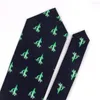 Bow Ties Men Printted Classic Tie Casaual Mens Animal Print Cartoon Neck Fashion 9 CM Width Groom Necktie For Party