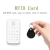 Klawiatura Klawiatura GSM System alarmowy bezprzewodowy klawiatura karty RFID dla włamywacza panelu hosta 433mHz PG103 107 W2B W3B W7B G30 G50 221101