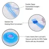 Clothing Wardrobe Storage 7-11PCS Vacuum Bag Reusable s For Cloth Compressed With Hand Pump Travel Save Space Seal Blanket Organizer 221028