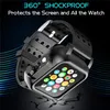 스마트 스트랩 antl-dust ip68 방수 쉘 스트랩 키트 시계 커버 watchband 밴드 브레이슬릿 핏 iwatch 8 7 6 se 5 4 Apple Watch 42 44 45mm Wristband
