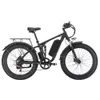 USA New SMLRO V3 2000W Double Motor Full Suspension Electric Bicycle 48V22.4AH Battery EBike 7 Speed Hydraulic disc brake Fat Tire Electric Bike