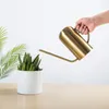 Sprayers Stainless Steel Watering Pot Gardening Potted Small Can Use Handle Perfect For Flower Plants Shower Garden 221028