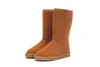 ugglies laarzen 2021 Australië designer dames dames kids Australische laars winter knopen snowboots bont harige klassieke korte vestingmuur warme strik