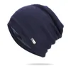 Bollkåpor Kvinnor och män Pullover Dams Sticked Hats Open Cotton Pile Ear Guards Warm