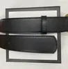 Designer Belt lyxiga kvinnors män bälten mode klassisk brons stor slät spänne verklig läderband 20 cm 30 cm 34 cm 38 cm svart1626725