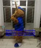 Peluş Kahverengi Kanguru Roo Maskot Kostüm Yetişkin Karikatür Karakter Kıyafet Takım Sahne Sahne Özellikleri Tanıtım Kampanyası ZX2931