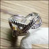 Bröllopsringar Lord of Rings 925 Sterling Sier Aragorn Ring Barahir LOTR Bröllop Fashion Men smycken Fan Gift Högkvalitativ Y19051 DH9of