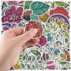 Pak van 50 stcs cartoon graffiti stickers no-duplicate waterdichte vinylsticker voor bagageskateboard notebook waterfles auto stickers