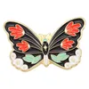 Butterfly Insect Moth Enamel Pins Retro Romance Flowers Wings Brooches Lapel Badges Nature Inspiration Jewelry Gift For Women7027939