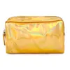 Ny fyrkantig PU Makeup Bag Laser Shooter Ta Makeup Bag Student Laser Pag Glitzy Pillow Laser Purse 1223586