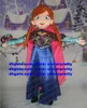 Princess Mascot Costume Adult Cartoon Character Outfit Suit Professional Speziell Technical Preschool Education ZX3014