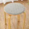 Chair Covers Four Seasons Round Cushion Pure Color Thicken Anti-slip Household Wooden Stool Dormitory Bupad