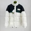Męskie okopy projektanta 5a designerska płaszcz z kapturem mody mody zimowy zimowy biznes długa gęsta szczupła kurtka parker odzież haft c6ww