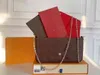 뜨거운 오리지널 고품질 3pcs 세트 럭셔리 디자이너 가방 가방 지갑 여자 토트 패션 모노그 게임 멀티 포크 펠리시 체인 크로스 바디 가방 지갑 지갑