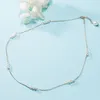 Pendant Necklaces Wholesale Real Freshwater Cultured Natural Pearl Necklace Nice Party Gift For Women 45cm 18 Inch Long 10pcs/lot