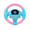 Noisemaker Toys Eletryczna symulacja kierownicy z lekkim dźwiękiem dziecięce dzieci muzyczne edukacyjne copilot wokal wokalny 221014