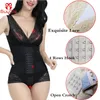 Slimming Belt GUUDIA Women Waist Trainer Bodysuit Tummy Control Full Body Shaper Slim Cincher Seamless Shapewear Bodysuits 221019