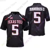 2023 Новый NCAA Texas Tech TTU Jerseys 5 Patrick Mahomes II Футбольной Джерси размер молодежи взрослые