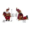 Juldekorationer 69HF 14 '' Sittande jultomtenfigurer Figur Hängande Xmas Tree Ornaments Doll Toy Collectible 221012