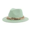 Bérets enfants Chapeau chapeaux pour femmes hommes Fedora chaîne de luxe solide garçons filles automne hiver casquettes décontracté mignon Chapeau Femme