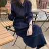 Women's Trench Coats Brand Fashion 2022 Fall /Autumn Casual Double Breasted Simple Classic Long Coat With Belt Female Women's