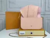 حار أصلي عالية الجودة 3pcs مجموعة الأوساخ مصممين حقائب محفظة امرأة أحاديات الموضة moniti