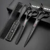 Schere Schere SMITH KING Professionelles Friseurscheren-Set 6"7"Schneiden Ausdünnung FriseurscherenkitsKammAusdünnungskamm 221017