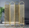 Screens Folded and hollowed out new Chinese screen partition living rooms ins luxury hotel porch decoration beauty salon simple modern Room Dividers