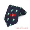 Bow Ties Men Printted Classic Tie Casaual Mens Animal Print Cartoon Neck Fashion 9 CM Width Groom Necktie For Party