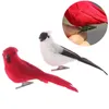 Dekoracje ogrodowe kreatywne pianki pióra sztuczne papugi imitacja ptaków model dom na zewnątrz ozdoba dekoracja ślubna DIY impreza 221028