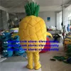 Ananas fruit ananas abacaxi bromel mascotte kostuum volwassen stripkarakter outfit kleuterschool huisdierenwinkel gesneden het lint zx3015