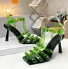 Designer new PU Roman high-heeled sandals female film Rhinestone stiletto hollowed out ladies banquet shoes wedding strappy women's high heels Sandals 35-42