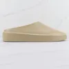 Pantoufles Slip-On Slipper Sandales d'extérieur Amande Ciment Crème Avoine Béton De Luxe Designer Hommes Pour Femmes Arrivée Peurs De Dieu Californie WAZ