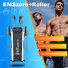 RF -utrustning Ny EMSLIM RF 4 HANDLAR kroppsformning EMS Muscle Stimulator Electromagnetic Fat Burning EMT