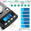 Measuring Tools 0.001g Precision Digital Jewelry Scale 20g USB Powered Electronic Weighing LCD Mini Lab Balance s 221022