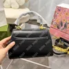 Lujo 1955 Bolso vintage Diseñador Bolso de cuero para mujer Mini bolso de mano Carta clásica Crossbody Moda Bolsos de mujer 5 Estilo