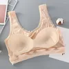 Bustiers korsetten Zwarte Tube Top Gevoerde bra Zomerjurk Sexy Back Threaded Lace Plus-Size Brassiere Mouwloze lingerie