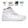 Prototyp 1s Herr Dam Basketskor Jumpman 1 High OG Light Fusion Röd Hyper Royal Peach Mocha Dark University Trainers Tw