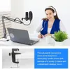 Microphones Professional USB Condenser Microphone Kit With For Computer PC Studio Streaming Vocals Video Gaming Mikrofomicrofon 221022