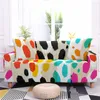 Stoelhoezen Leopard Print Elastic Sofa Slipcover meubels beschermer voor woonkamer loveseat stretch Couch Cover 1/2/3/4-zits funda