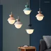 Pendelleuchten Kronleuchter Net Red Kreative Kleine Persönlichkeit Makaron Lampe Schlafzimmer Nacht Angelschnur Restaurant Tisch